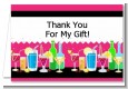 Stock the Bar Cocktails - Bachelorette Party Thank You Cards thumbnail