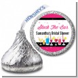 Stock the Bar Cocktails - Hershey Kiss Bridal Shower Sticker Labels thumbnail