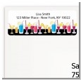 Stock the Bar Cocktails - Bachelorette Party Return Address Labels thumbnail