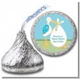 Stork It's a Boy - Hershey Kiss Baby Shower Sticker Labels thumbnail