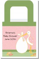 Stork It's a Girl - Personalized Baby Shower Favor Boxes