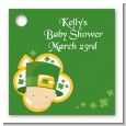 St. Patrick's Baby Shamrock - Personalized Baby Shower Card Stock Favor Tags thumbnail