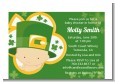 St. Patrick's Baby Shamrock - Baby Shower Petite Invitations thumbnail