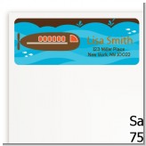 Submarine - Birthday Party Return Address Labels