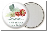 Succulents - Personalized Bridal Shower Pocket Mirror Favors