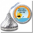 Sunset Trip - Hershey Kiss Bridal Shower Sticker Labels thumbnail