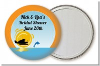 Sunset Trip - Personalized Bridal Shower Pocket Mirror Favors