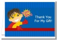 Superhero Boy - Birthday Party Thank You Cards thumbnail