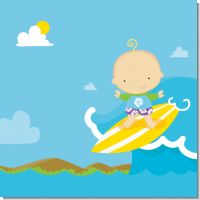 Surf Boy Baby Shower Theme
