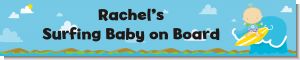 Surf Boy - Personalized Baby Shower Banners