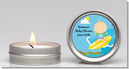 Surf Boy - Baby Shower Candle Favors