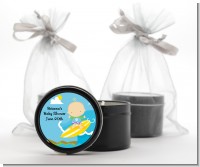 Surf Boy - Baby Shower Black Candle Tin Favors