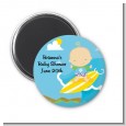 Surf Boy - Personalized Baby Shower Magnet Favors thumbnail