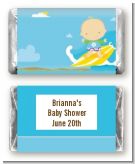 Surf Boy - Personalized Baby Shower Mini Candy Bar Wrappers