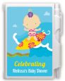 Surf Girl - Baby Shower Personalized Notebook Favor thumbnail