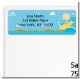 Surf Boy - Baby Shower Return Address Labels thumbnail