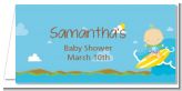 Surf Boy - Personalized Baby Shower Place Cards