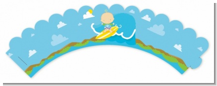 Surf Boy - Baby Shower Cupcake Wrappers