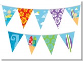 Surf Boy - Baby Shower Themed Pennant Set