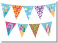 Surf Girl - Baby Shower Themed Pennant Set thumbnail