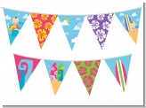 Surf Girl - Baby Shower Themed Pennant Set