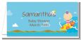Surf Girl - Personalized Baby Shower Place Cards thumbnail