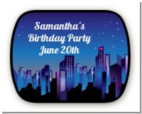 Sweet 16 Limo - Personalized Birthday Party Rounded Corner Stickers