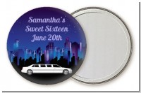 Sweet 16 Limo - Personalized Birthday Party Pocket Mirror Favors