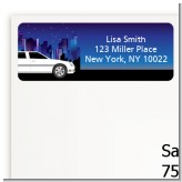 Sweet 16 Limo - Birthday Party Return Address Labels