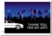 Sweet 16 Limo - Birthday Party Thank You Cards