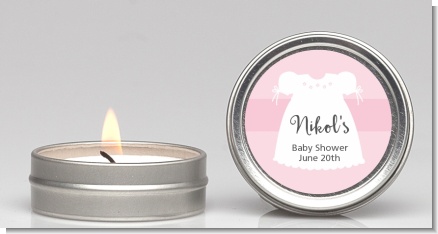 Sweet Little Lady - Baby Shower Candle Favors