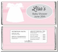 Sweet Little Lady - Personalized Baby Shower Candy Bar Wrappers