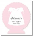 Sweet Little Lady - Personalized Baby Shower Centerpiece Stand thumbnail