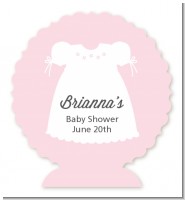 Sweet Little Lady - Personalized Baby Shower Centerpiece Stand
