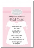 Sweet Little Lady - Baby Shower Petite Invitations
