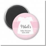 Sweet Little Lady - Personalized Baby Shower Magnet Favors