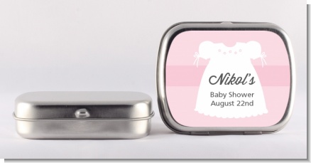 Sweet Little Lady - Personalized Baby Shower Mint Tins