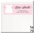 Sweet Little Lady - Baby Shower Return Address Labels thumbnail