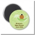 Sweet Pea African American Boy - Personalized Baby Shower Magnet Favors thumbnail