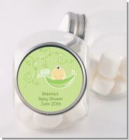 Sweet Pea Asian Boy - Personalized Baby Shower Candy Jar