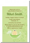 Sweet Pea Asian Boy - Baby Shower Petite Invitations