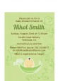 Sweet Pea Asian Boy - Baby Shower Petite Invitations thumbnail
