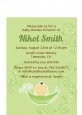 Sweet Pea Asian Boy - Baby Shower Petite Invitations thumbnail