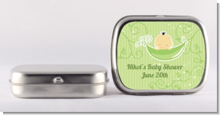 Sweet Pea Asian Boy - Personalized Baby Shower Mint Tins