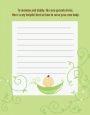 Sweet Pea Asian Girl - Baby Shower Notes of Advice thumbnail