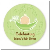 Sweet Pea Caucasian Boy - Personalized Baby Shower Table Confetti