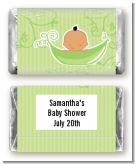 Sweet Pea Hispanic Boy - Personalized Baby Shower Mini Candy Bar Wrappers