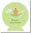 Sweet Pea Hispanic Girl - Personalized Baby Shower Centerpiece Stand thumbnail