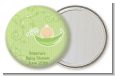 Sweet Pea Caucasian Boy - Personalized Baby Shower Pocket Mirror Favors thumbnail