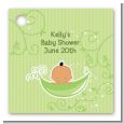 Sweet Pea Hispanic Boy - Personalized Baby Shower Card Stock Favor Tags thumbnail